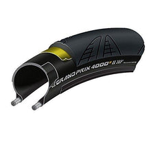 Load image into Gallery viewer, Continental Grand Prix 4000 S Ii Tire 700X23 Black Chili Folding Tire Silver
