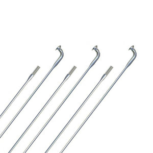 Sapim Laser, Spokes, Double Butted J-Bend, Silver, 2.0/1.5, Length: 288, 100Pcs