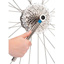 Load image into Gallery viewer, Park Tool Cassette Lockring Tool With Handle Silver
