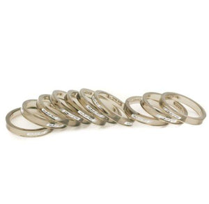 Fsa Polycarbonate Headset Spacer-Pack Of 10 (1-1/8-Inch X 5Mm, Grey)