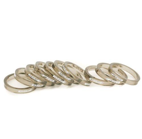 Fsa Polycarbonate Headset Spacer-Pack Of 10 (1-1/8-Inch X 5Mm, Grey)