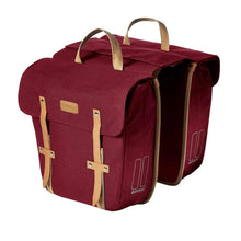 Load image into Gallery viewer, Basil Portland Double Bag Dark Red
