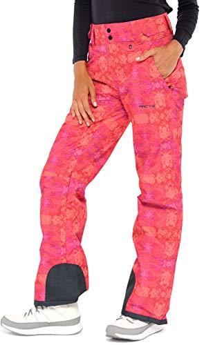 Arctix Womens Insulated Snow Pant Summit Print Red L