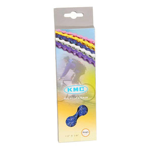 Kmc Z410, Chain, 1Sp., 112 Links, Blue