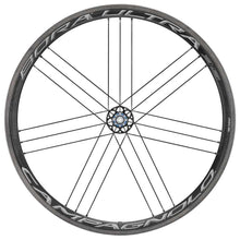 Load image into Gallery viewer, Campagnolo Bora Ultra 35 Dark Clincher Wheel Front And Rear Holes: F: 18 R: 21 Qr F: 100 R: 130 Rim Set
