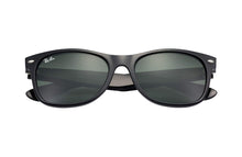 Load image into Gallery viewer, Rayban New Wayfarer Classic Black Green Classic G-15 52Mm
