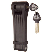 Load image into Gallery viewer, Eclypse Foldylock Clipster, Folding Lock, Key, 85Cm, Black
