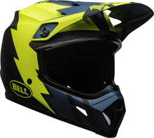 Load image into Gallery viewer, Bell Ps Mx-9 Strike Matte Blue/Yellow L
