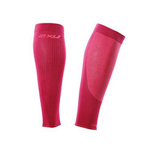 Load image into Gallery viewer, 2XU COMPRESSION PERFORMANCE RUN SLEEVES, HOT PINK/HOT PINK, MEDIUM
