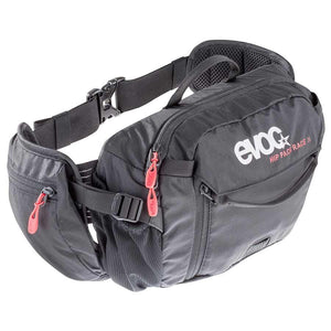 Evoc Hip Pack Race, Hydration Bag, Volume: 3L, Bladder: Included (1.5L), Black