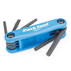 Park Tool Fold-Up Hex Wrench Set 4Mm - 5Mm - 6Mm - Flat Blade - T25