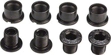 Load image into Gallery viewer, RACEFACE CR BOLT(4)/NUT(4)M8X8.5 HEX PACK AL BLK
