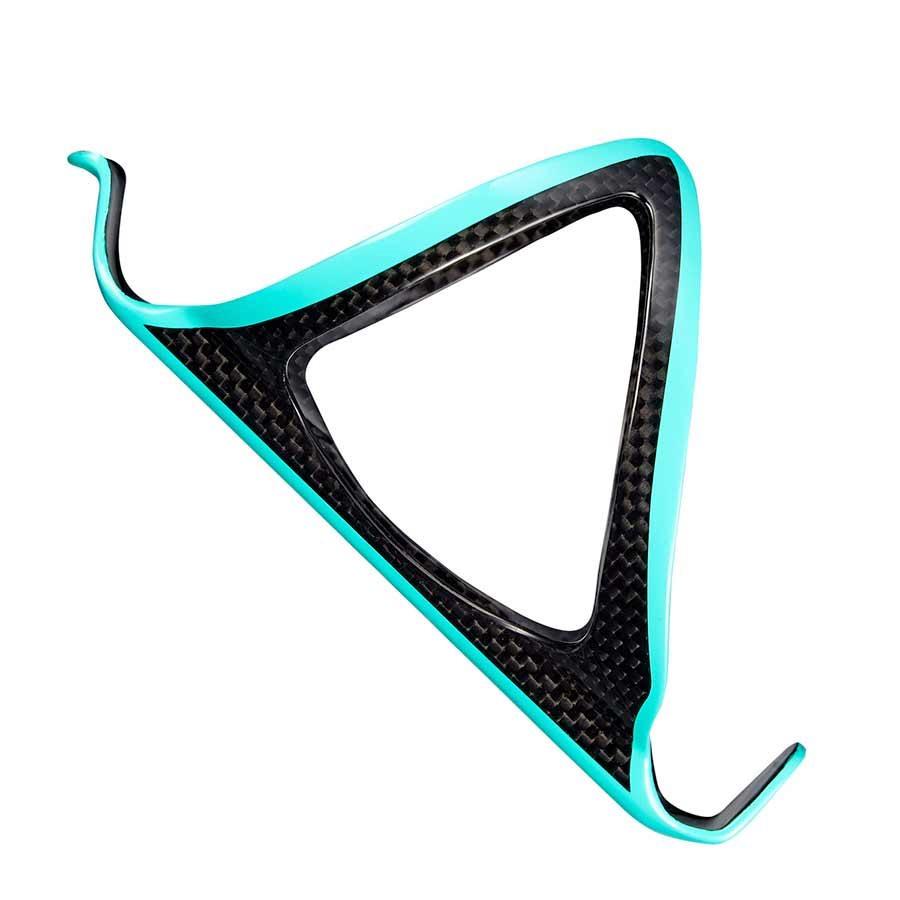 Supacaz Fly Cage Carbon, Bottle Cage, Carbon, Celeste