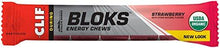 Load image into Gallery viewer, Clif Bar Clif Shot Bloks - Organic Strawberry - 2.1 Oz -Pack Of 18
