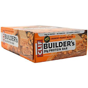 Clif Bar Builder'S Crunchy Peanut Butter 12 Ct