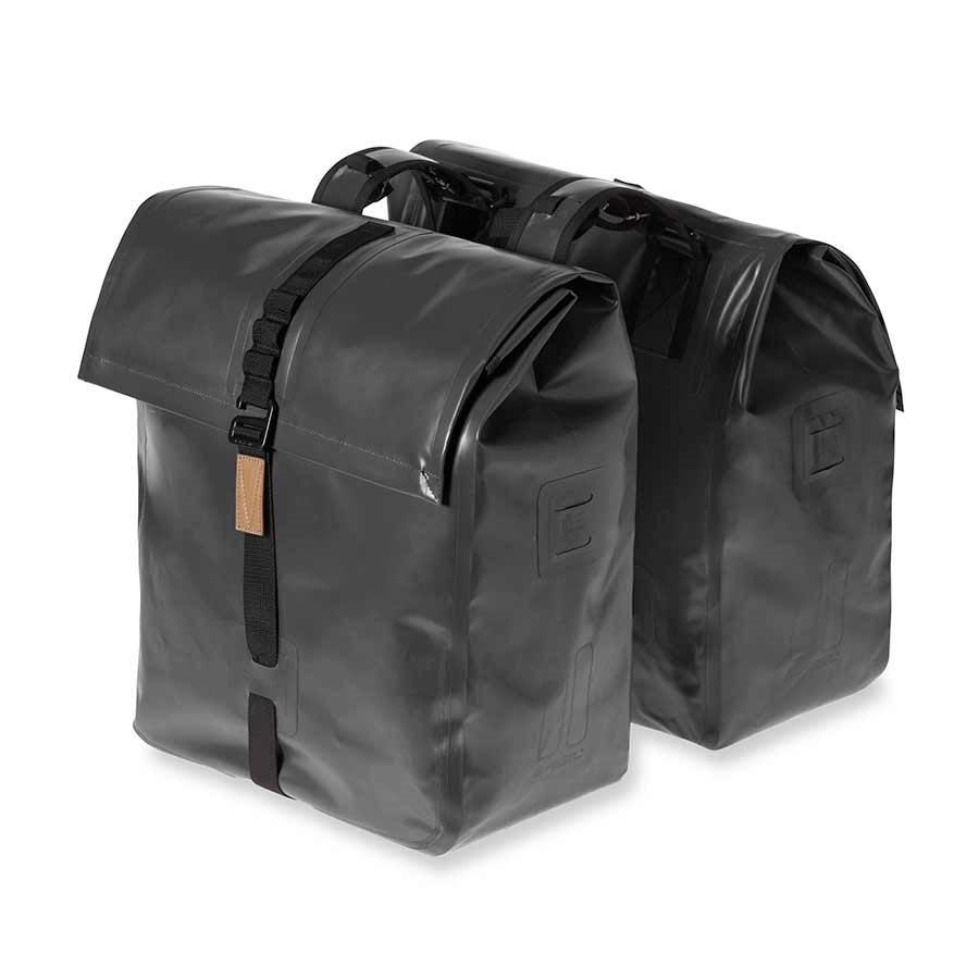 Basil Urban Dry Double Bag Solid Black
