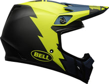 Load image into Gallery viewer, Bell Ps Mx-9 Strike Matte Blue/Yellow L
