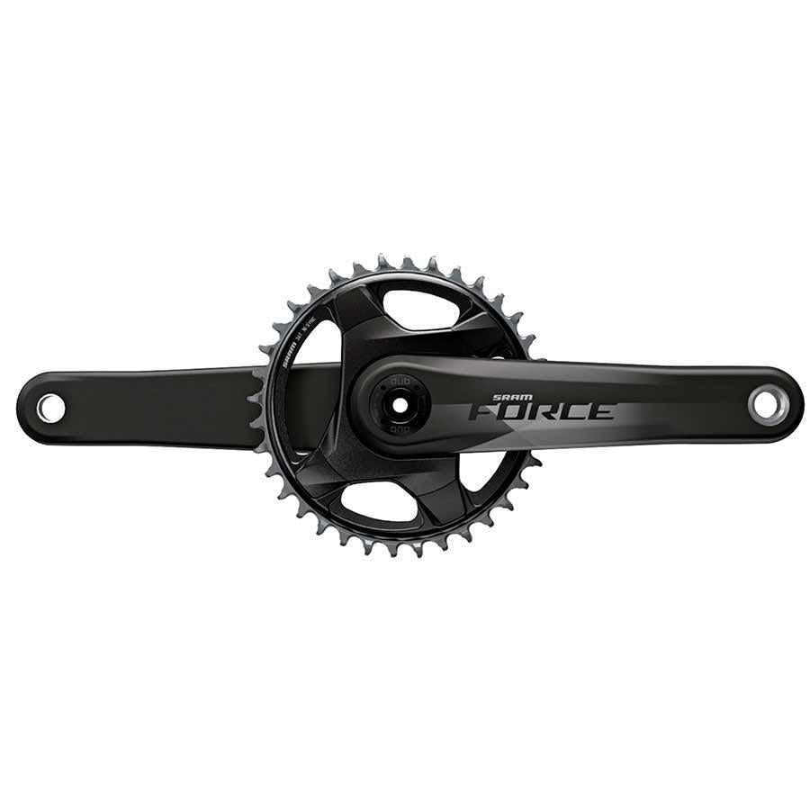 Sram Force 1 Axs, Crankset, Speed: 12, Spindle: 28.99Mm, Bcd: Direct Mount, 40, Dub, 170Mm, Black, Road