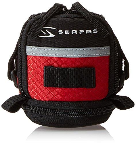 Serfas Medium Stem Bag Red