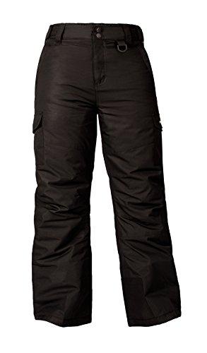 Arctix Kids Snowsports Cargo Snow Pants With Articulated Knees Black S