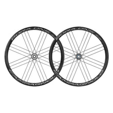 Load image into Gallery viewer, Campagnolo Bora One 35 Db Dark Clincher Wheel Front And Rear 700C / 622 Holes: 24 12Mm Ta F: 100 R: 142 Disc Center Lock Set
