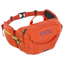 Load image into Gallery viewer, Evoc Hip Pack 3L + 1.5L Bladder, Hydration Bag, Volume: 3L, Bladder: Included (1.5L), Orange
