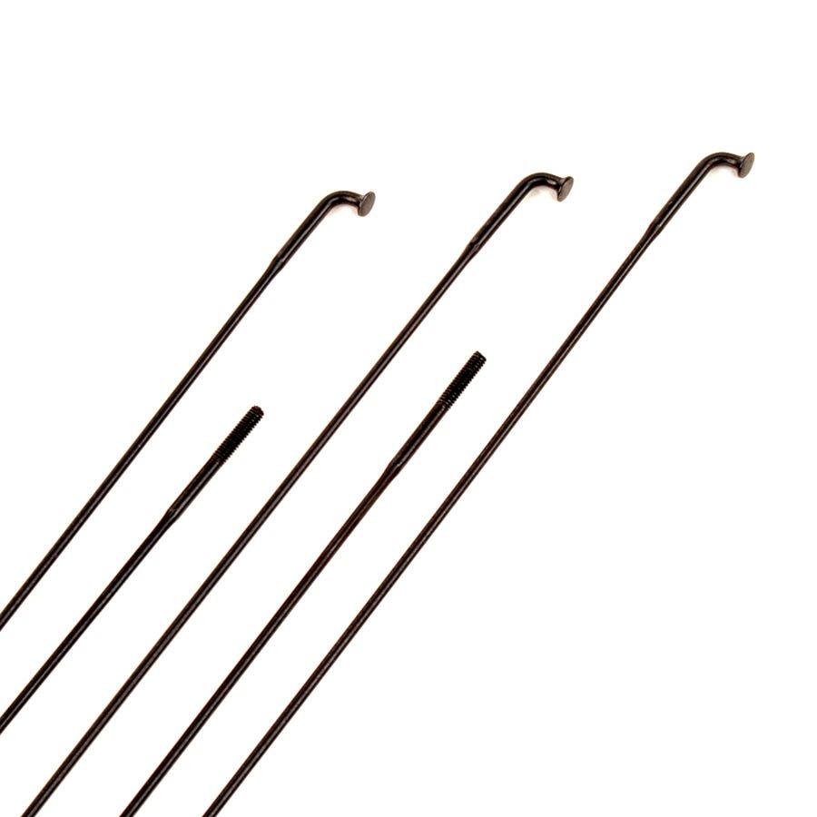 Sapim Laser, Spokes, Double Butted J-Bend, Black, 2.0/1.5, Length: 286, 100Pcs
