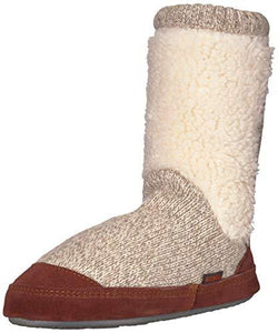 Acorn Unisex-Kid'S Slouchboot Slipper Buff Popcorn 3-4