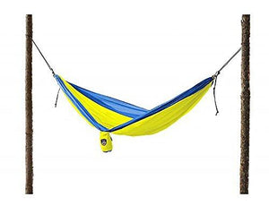 Grand Trunk Grand Trunk Single Parachute Nylon Hammock Neon/Blue OS