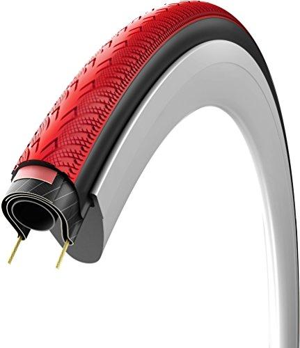 Vittoria Zaffiro Pro Iii Tire Foldable Blk/Red/Red 700X23C
