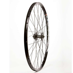 Wheel Shop Sun Inferno 27 Black/ Shimano Deore Hb-M525, Wheel, Front, 27.5'' / 584, Holes: 32, Qr, 100Mm, Disc Is 6-Bolt