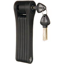 Load image into Gallery viewer, Eclypse Foldylock Compact, Folding Lock, Key, 85Cm, Black
