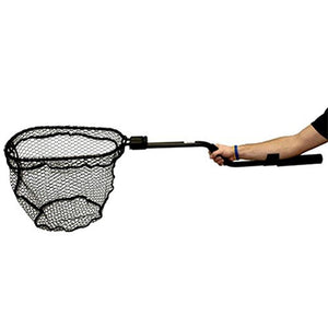 Yak Attack Leverage Landing Net, 12" X 20" Hoop, 47" Long