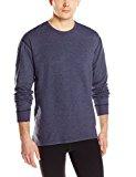 Load image into Gallery viewer, Coldpruf Men'S Authentic Dual Layer Long Sleeve Wool Plus Crew Neck Base Layer Top Navy Large
