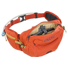 Load image into Gallery viewer, Evoc Hip Pack 3L + 1.5L Bladder, Hydration Bag, Volume: 3L, Bladder: Included (1.5L), Orange
