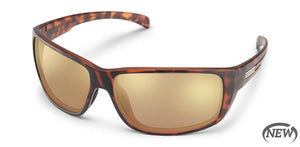Suncloud Milestone Polarized Sienna Mirror Matte Tortoise