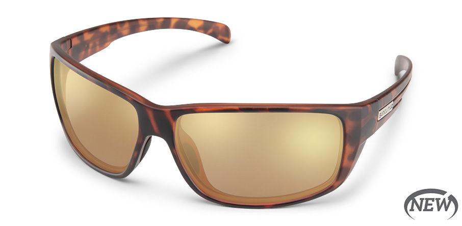 Suncloud Milestone Polarized Sienna Mirror Matte Tortoise
