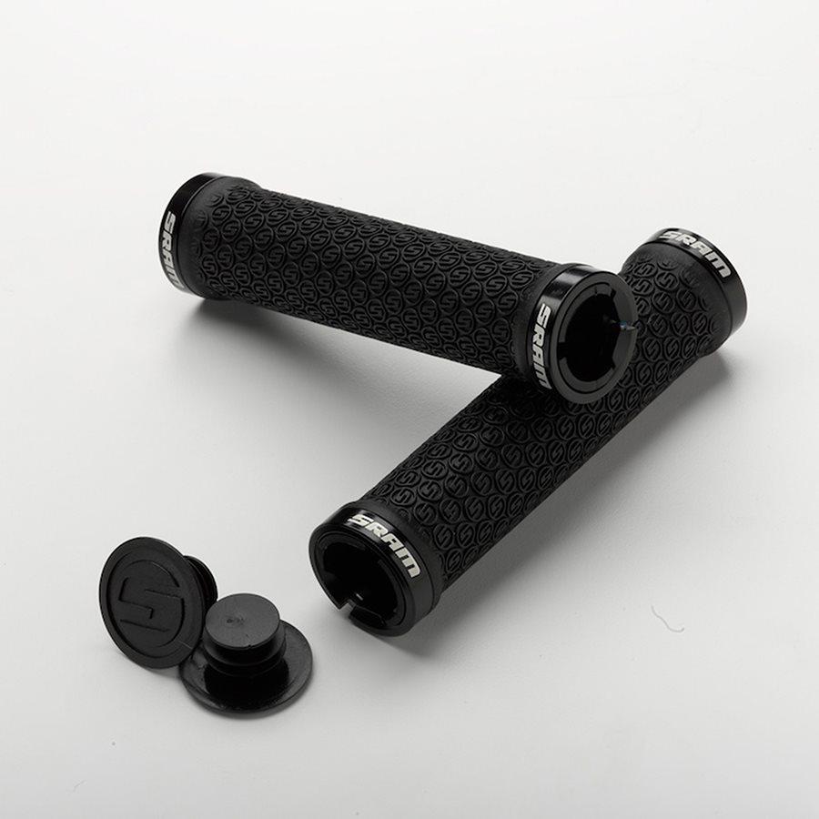 Sram Lock-On, Grips, 130Mm, Black, Pair