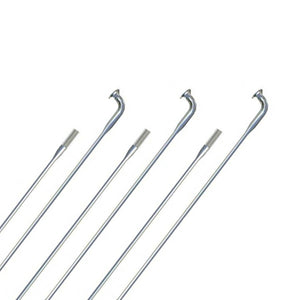 Sapim Laser, Spokes, Double Butted J-Bend, Silver, 2.0/1.5, Length: 286, 100Pcs