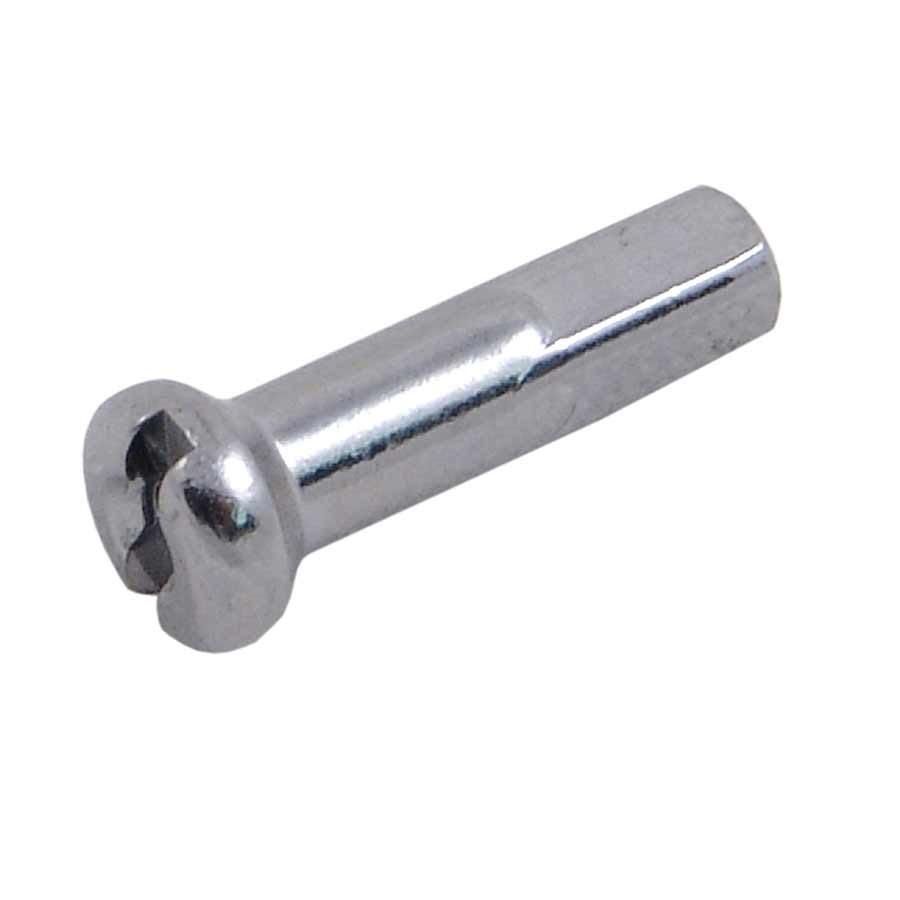 Sapim Hex Head, Nipples, Silver, 2Mm, (14G), 14Mm, Bag Of 100