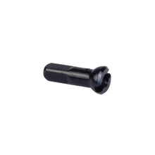 Load image into Gallery viewer, Sapim Polyax Aluminum Self Lock, Nipples, Black, 2Mm, (14G), 14Mm, Bag Of 100
