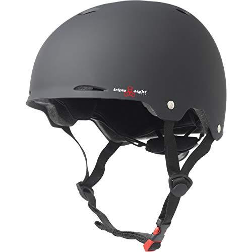 Triple8 Gotham Dual Certified Helmet  Black Rubber Xs/S