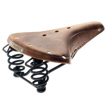 Load image into Gallery viewer, Brooks Saddles B67 Pre-Aged Dark Tan Black Steel
