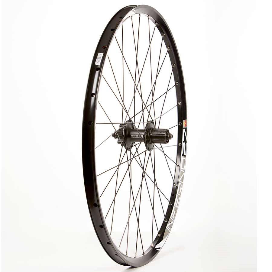 Wheel Shop Sun Inferno 27 Black/ Shimano Deore Fh-M525, Wheel, Rear, 27.5'' / 584, Holes: 32, Qr, 135Mm, Disc Is 6-Bolt, Shimano Hg