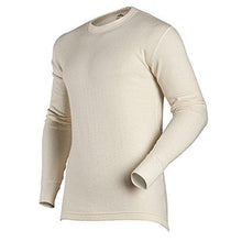 Load image into Gallery viewer, Coldpruf Men'S Dual Layer Long Sleeve Crew Neck Base Layer Top Oatmeal Md
