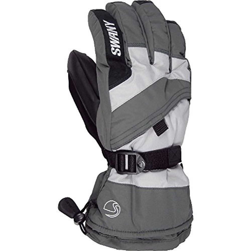 Swany X-Over Jr Gloves (Medium Grey / Light Grey / Medium)