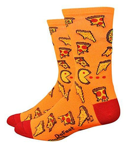 Defeet Aireator 6", Socks, Pizza Party, M