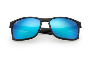 Rayban Rb4264 Chromance Black Frame Blue Mirror Chromance Polarized 58Mm
