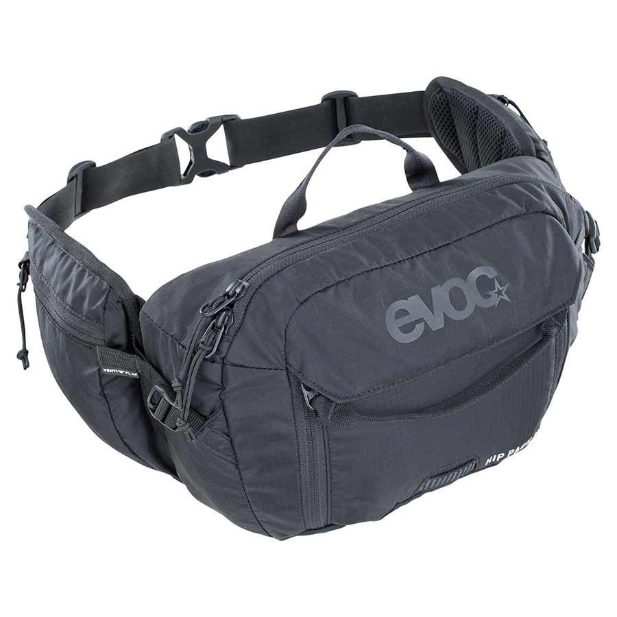 Evoc Hip Pack 3L + 1.5L Bladder, Hydration Bag, Volume: 3L, Bladder: Included (1.5L), Black