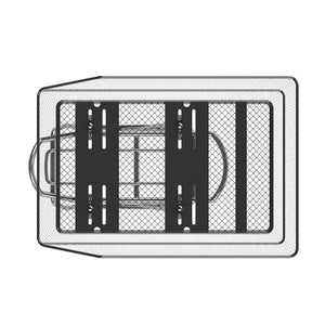 Basil Cento Wsl Rear Basket Black Medium